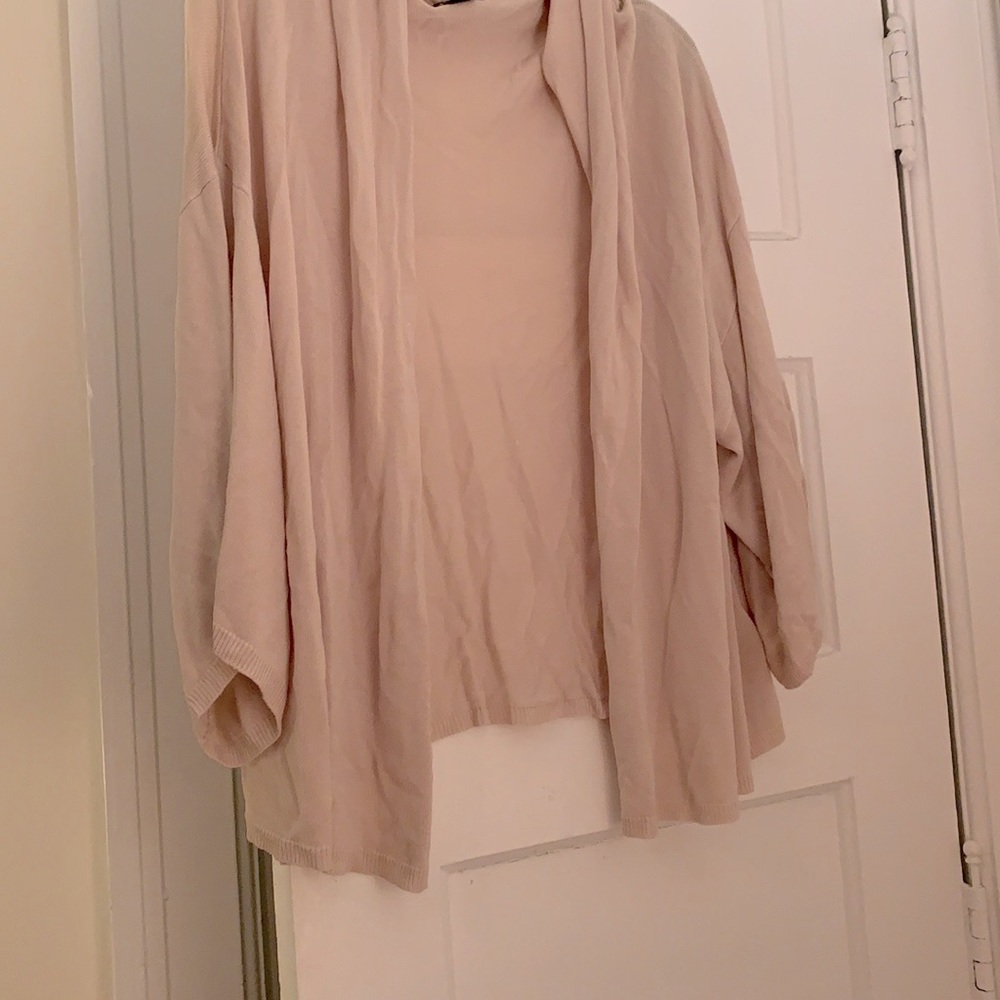 Cream cardigan